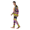 Spiral Hippie Tie Dye Men's Pajamas-grizzshop