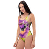 Spiral Hippie Tie Dye One Piece Swimsuite-grizzshop