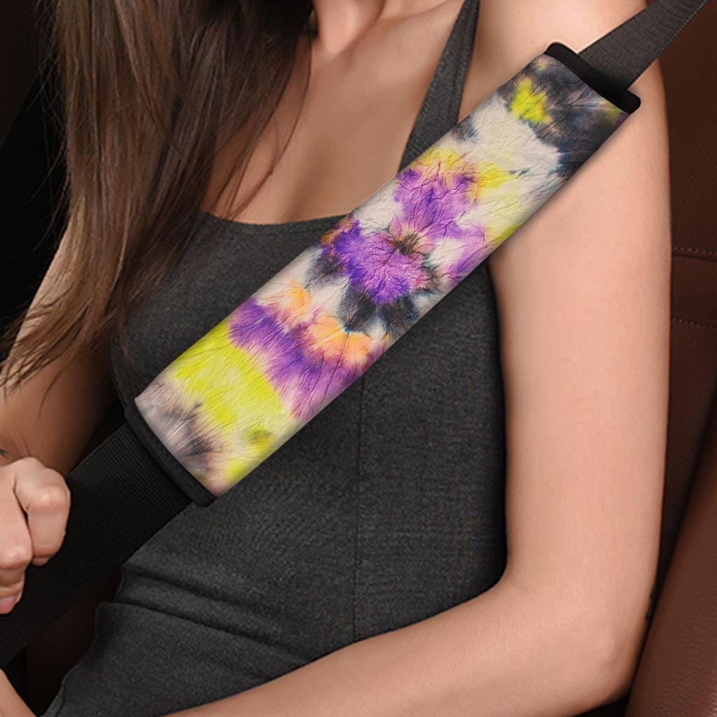 Spiral Hippie Tie Dye Seat Belt Cover-grizzshop