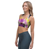 Spiral Hippie Tie Dye Sports Bra-grizzshop