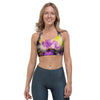 Spiral Hippie Tie Dye Sports Bra-grizzshop