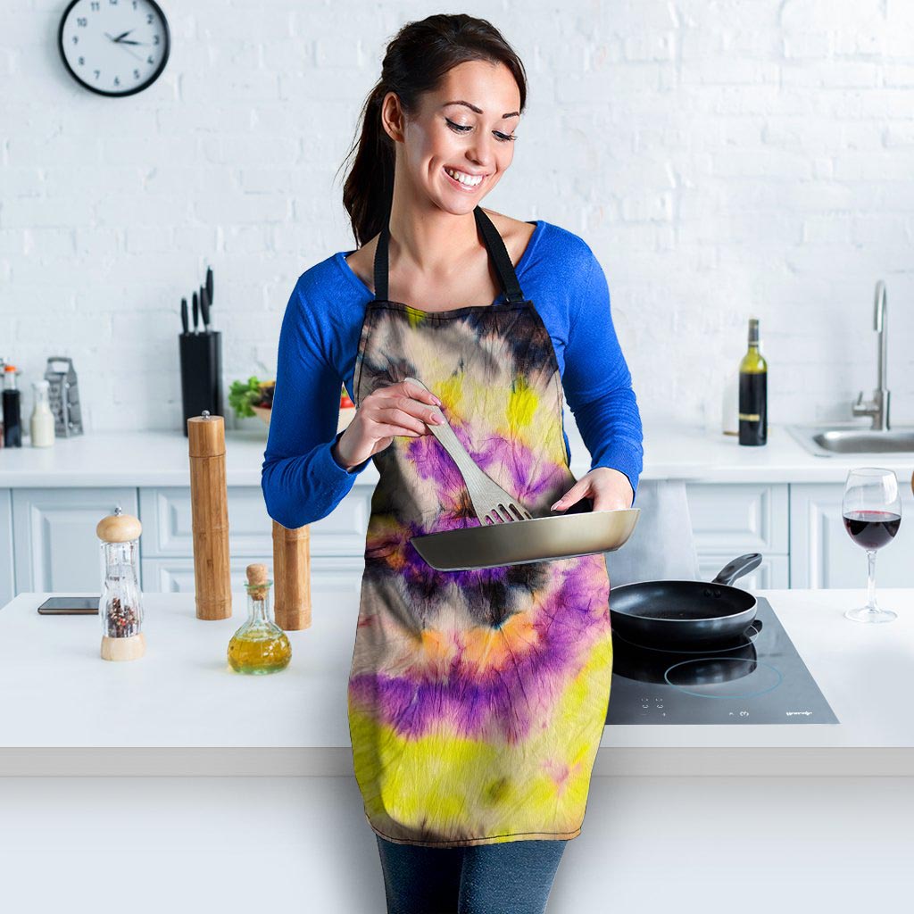 Spiral Hippie Tie Dye Women's Apron-grizzshop