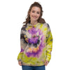 Spiral Hippie Tie Dye Women's Hoodie-grizzshop