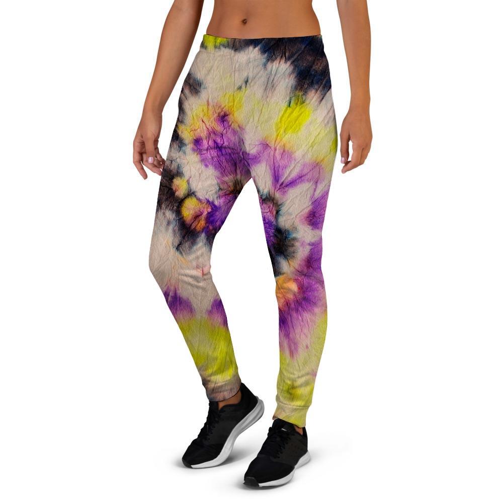 Spiral Hippie Tie Dye Women's Joggers-grizzshop