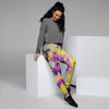 Spiral Hippie Tie Dye Women's Joggers-grizzshop