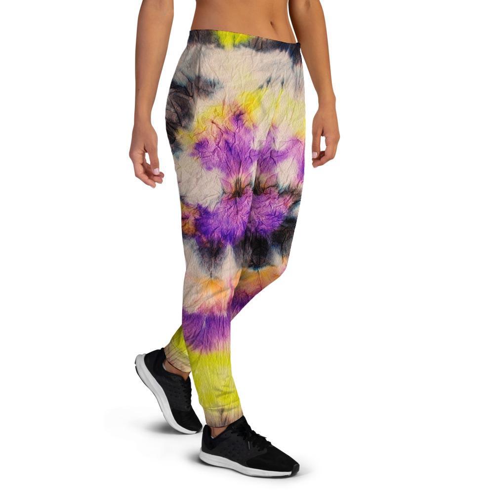 Spiral Hippie Tie Dye Women's Joggers-grizzshop