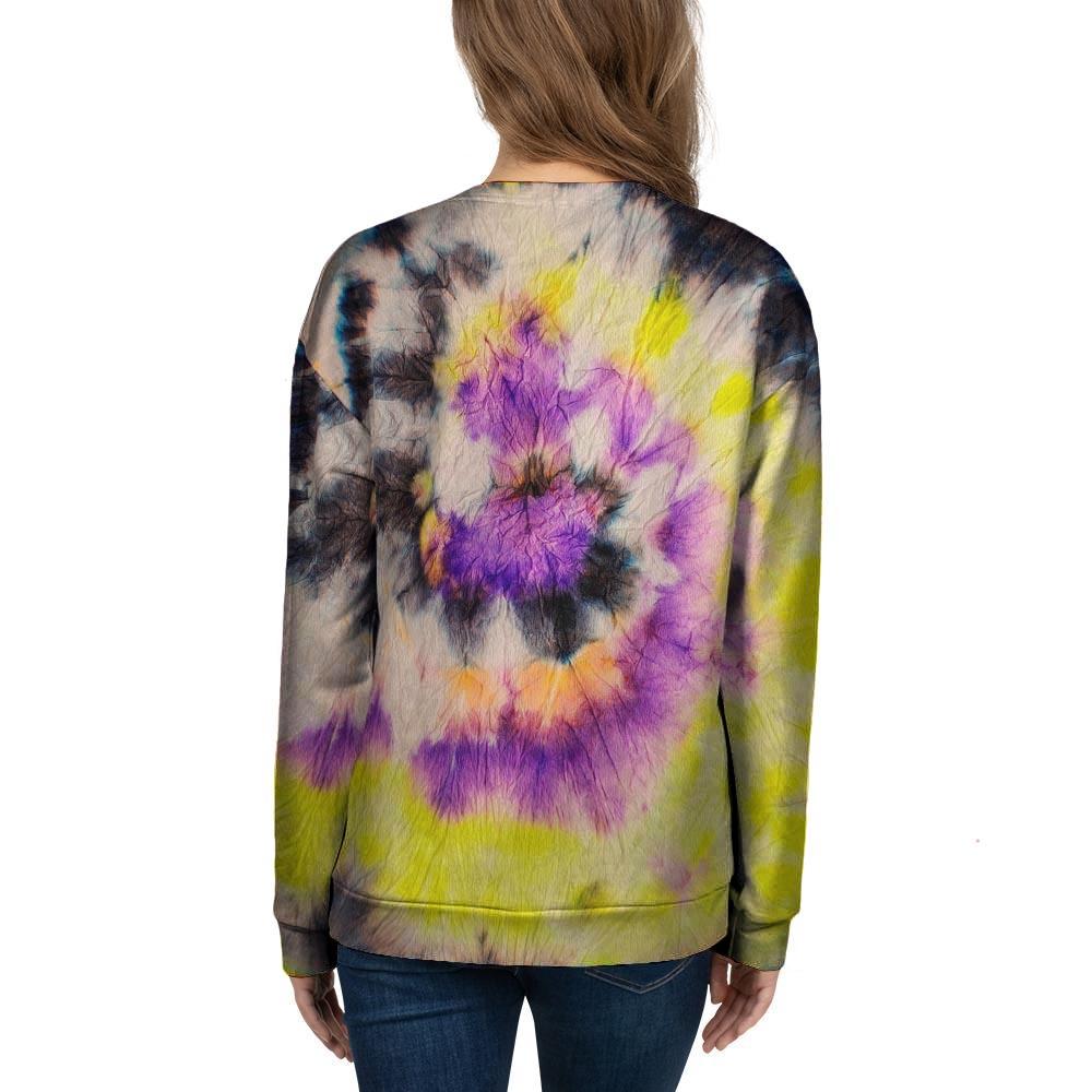 Spiral Hippie Tie Dye Women's Sweatshirt-grizzshop