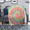 Spiral Tie Dye Blanket-grizzshop