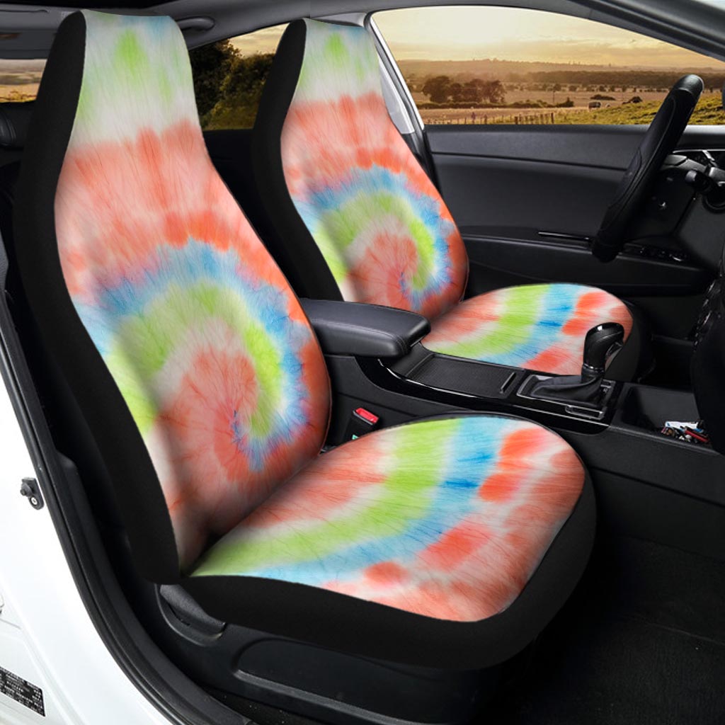 Spiral Tie Dye Car Seat Covers-grizzshop
