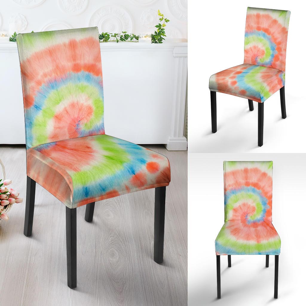 Spiral Tie Dye Chair Cover-grizzshop