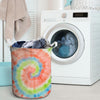 Spiral Tie Dye Laundry Basket-grizzshop