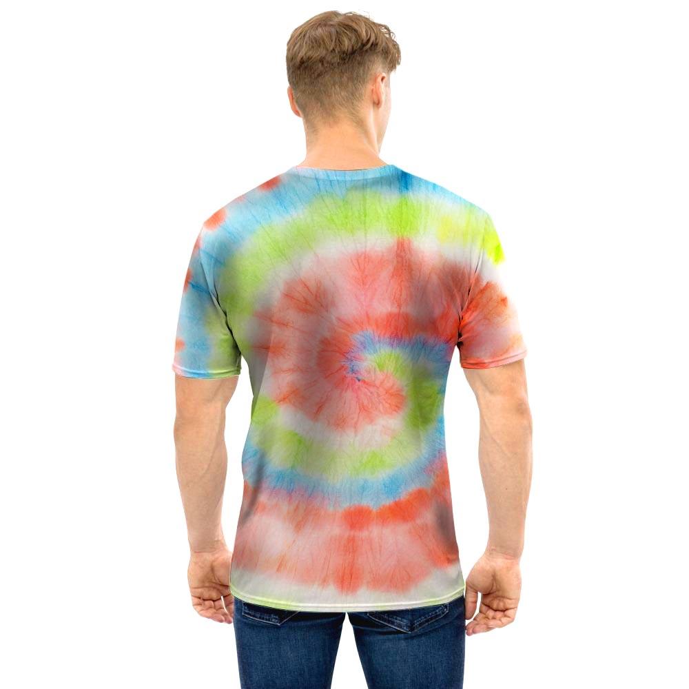 Spiral Tie Dye Men T Shirt-grizzshop