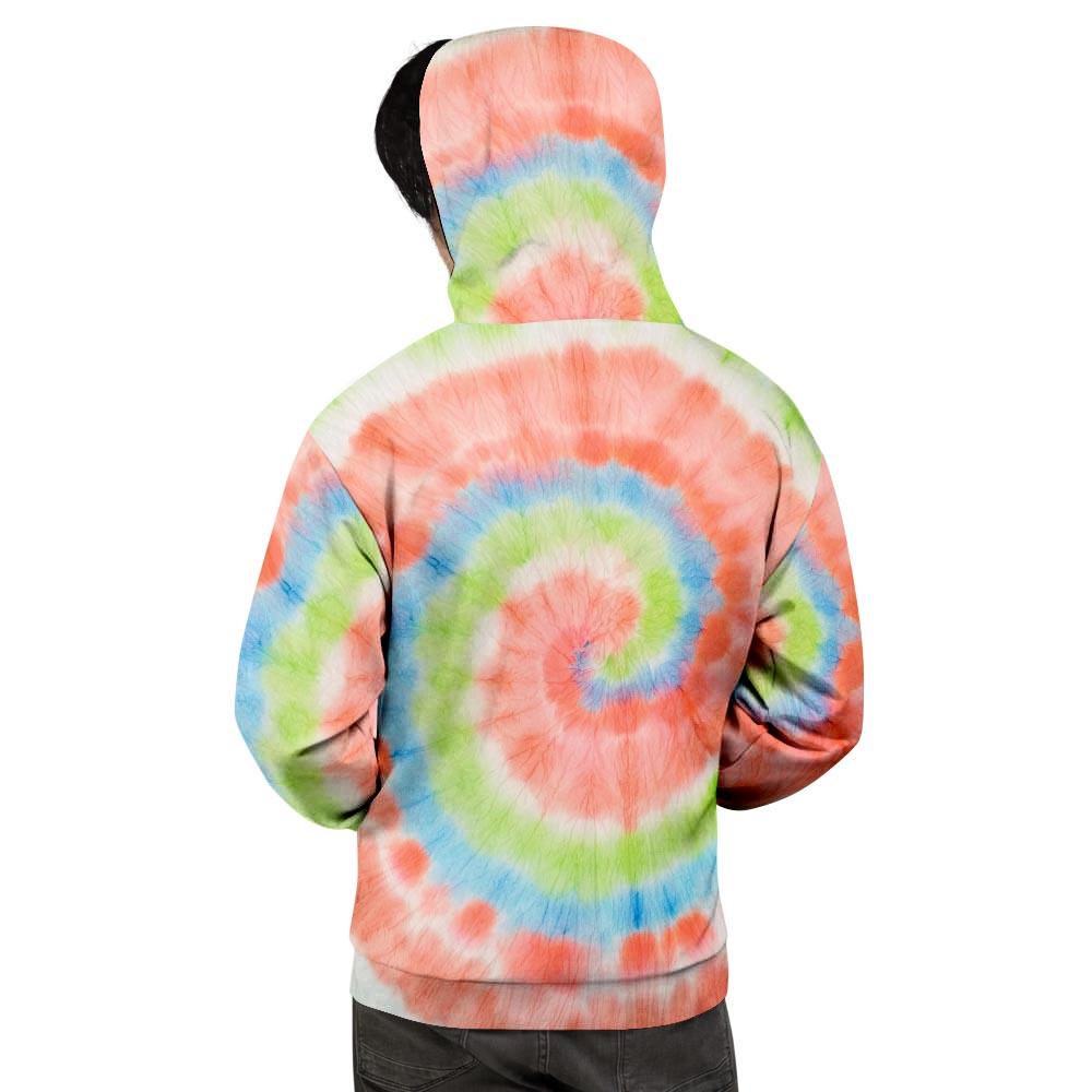 Spiral Tie Dye Men's Hoodie-grizzshop