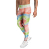 Spiral Tie Dye Men's Leggings-grizzshop