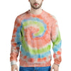 Spiral Tie Dye Men's Sweatshirt-grizzshop