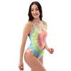 Spiral Tie Dye One Piece Swimsuite-grizzshop