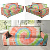 Spiral Tie Dye Sofa Cover-grizzshop