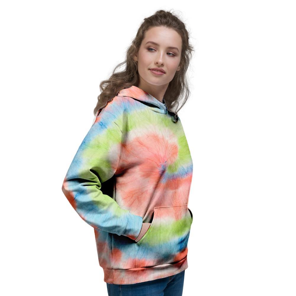 Spiral Tie Dye Women's Hoodie-grizzshop