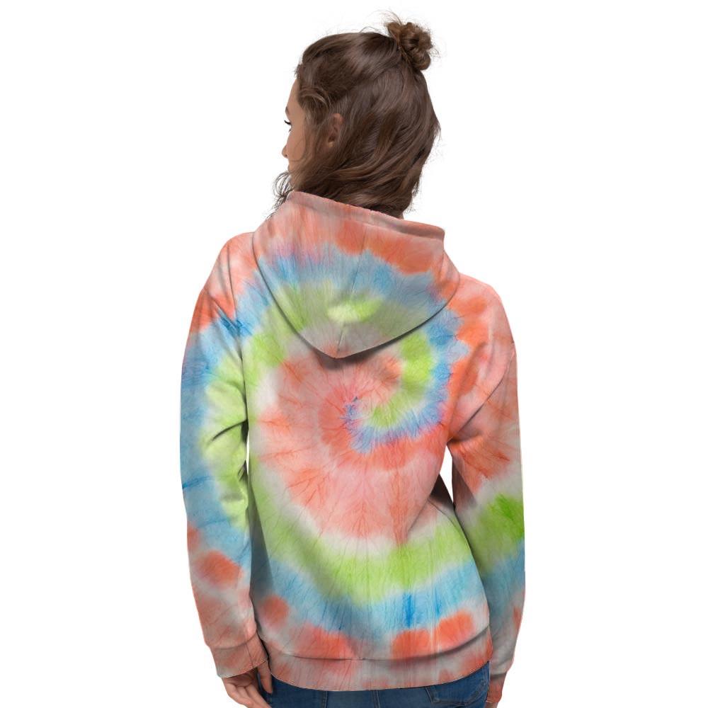 Spiral Tie Dye Women's Hoodie-grizzshop