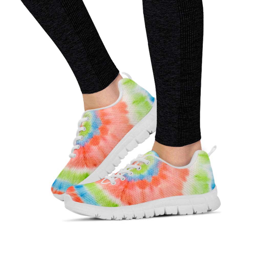 Spiral Tie Dye Women's Sneakers-grizzshop