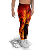 Spirit In Fire Hell Print Men's Leggings-grizzshop