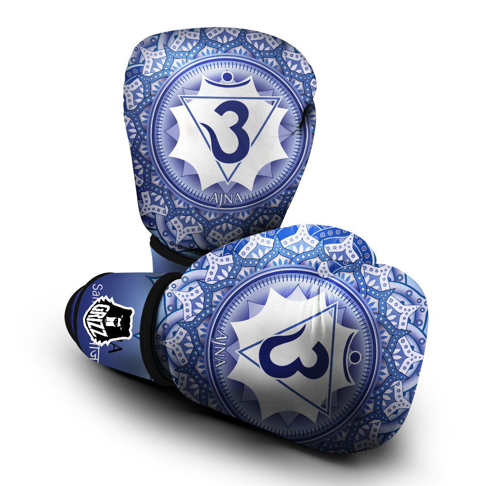 Spiritual Ajna Chakra Print Boxing Gloves-grizzshop