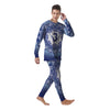 Spiritual Ajna Chakra Print Men's Pajamas-grizzshop