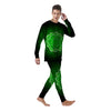 Spiritual Anahata Chakra Print Men's Pajamas-grizzshop