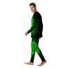 Spiritual Anahata Chakra Print Men's Pajamas-grizzshop