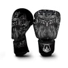 Spiritual Owl Sliver Print Boxing Gloves-grizzshop