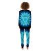 Spiritual Vishuddha Chakra Print Women's Pajamas-grizzshop