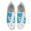 Splash Milk Print White Athletic Shoes-grizzshop