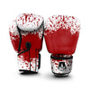 Splashed Blood Print Boxing Gloves-grizzshop