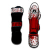 Splashed Blood Print Muay Thai Shin Guards-grizzshop