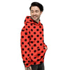 Spots Ladybug Print Pattern Men's Hoodie-grizzshop