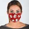 Squid Octopus Tentacle Pattern Print Face Mask-grizzshop