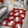 Squid Octopus Tentacle Pattern Print Floor Mat-grizzshop