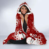 Squid Octopus Tentacle Pattern Print Hooded Blanket-grizzshop