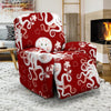 Squid Octopus Tentacle Pattern Print Recliner Cover-grizzshop