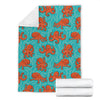 Squid Octopus Tentacle Print Pattern Blanket-grizzshop