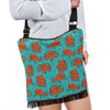 Squid Octopus Tentacle Print Pattern Crossbody Bags-grizzshop