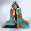 Squid Octopus Tentacle Print Pattern Hooded Blanket-grizzshop