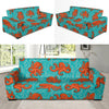 Squid Octopus Tentacle Print Pattern Sofa Covers-grizzshop