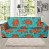 Squid Octopus Tentacle Print Pattern Sofa Covers-grizzshop