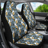 Squirrel Drawing Pattern Print Universal Fit Car Seat Cover-grizzshop