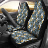 Squirrel Drawing Pattern Print Universal Fit Car Seat Cover-grizzshop