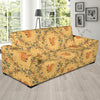 Squirrel Drawing Walnut Pattern Print Sofa Covers-grizzshop