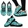 St Bernard Blue Pattern Print Sneaker Shoes For Men Women-grizzshop