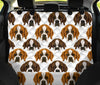 St Bernard Pattern Print Pet Car Seat Cover-grizzshop