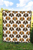 St Bernard Pattern Print Quilt-grizzshop